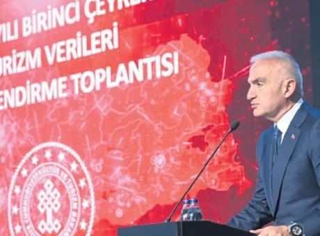 Turizm ilk çeyrekte 10 milyar dolara koştu